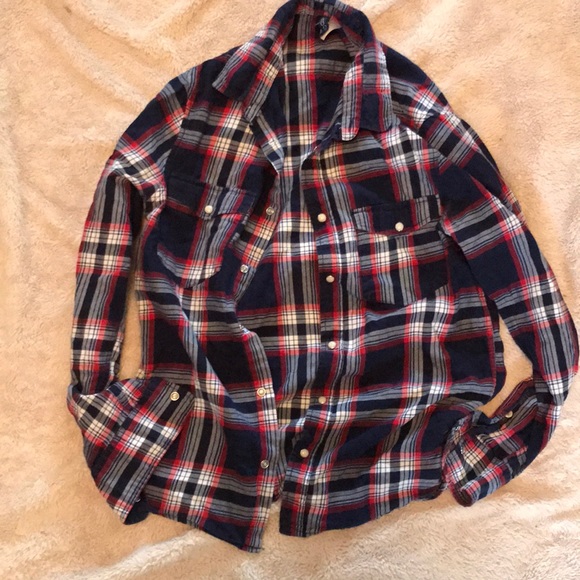 Divided Other - 💚 2/22 💚 Long sleeve plaid top size small mens